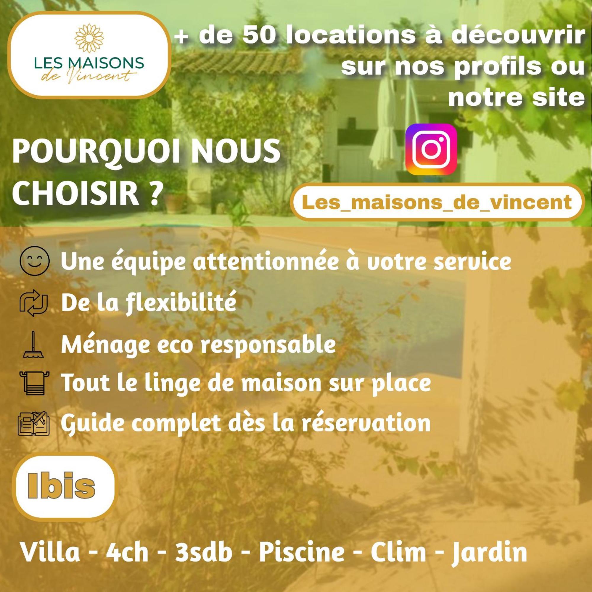 Ibis - Villa Avec Piscine, Jardin Et Parking Αρλ Εξωτερικό φωτογραφία